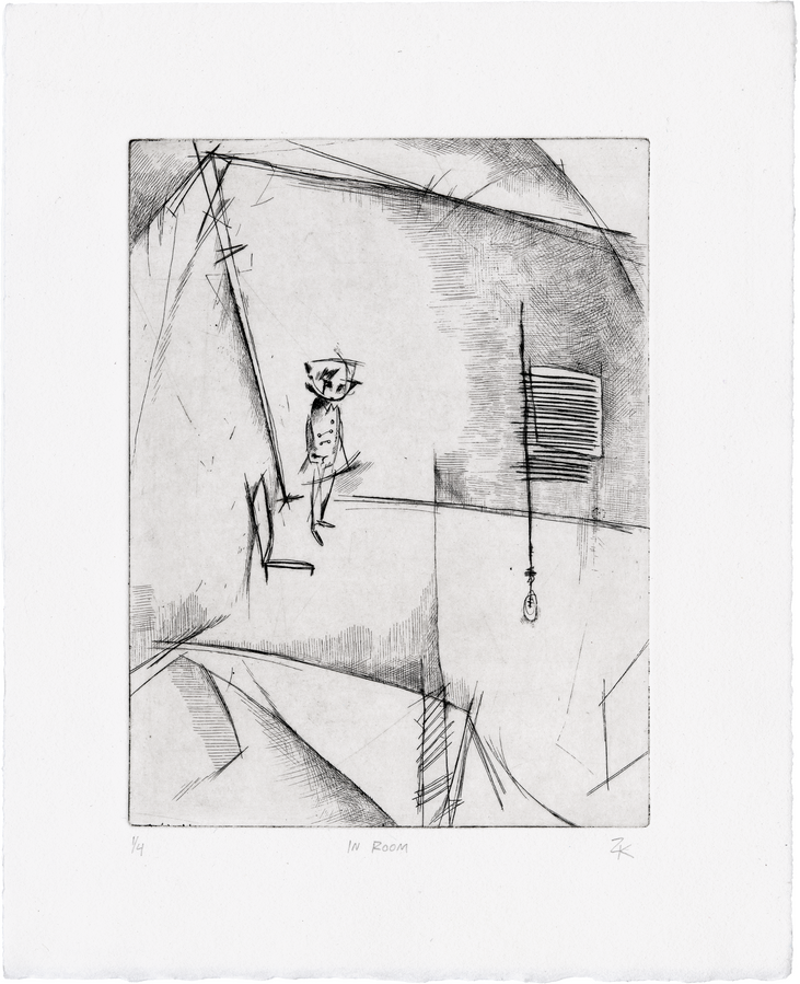 In Room (2025) etching