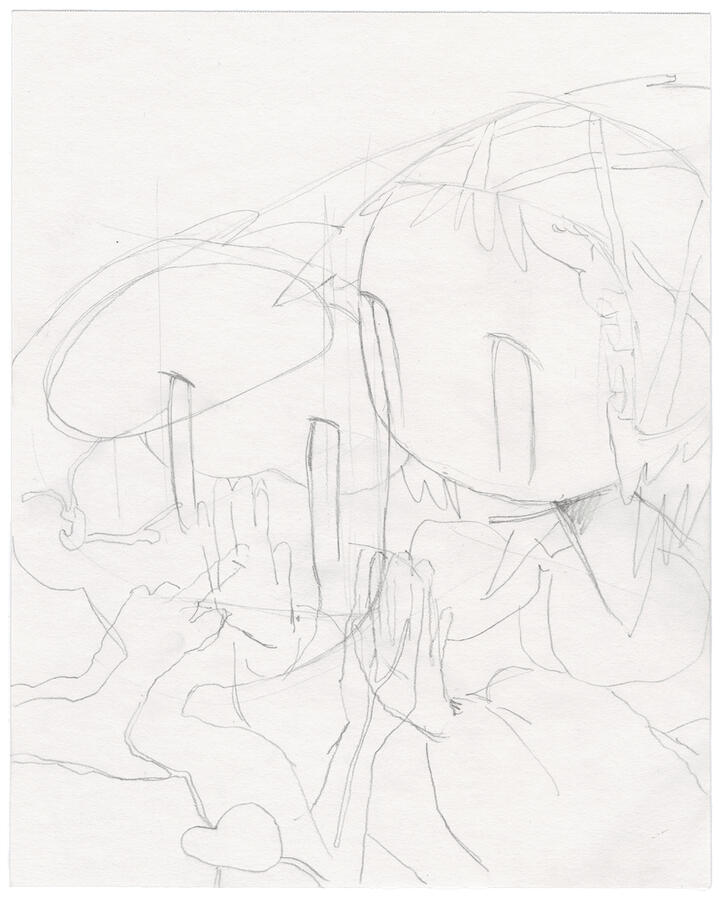 Touching the Other (2025) sketch